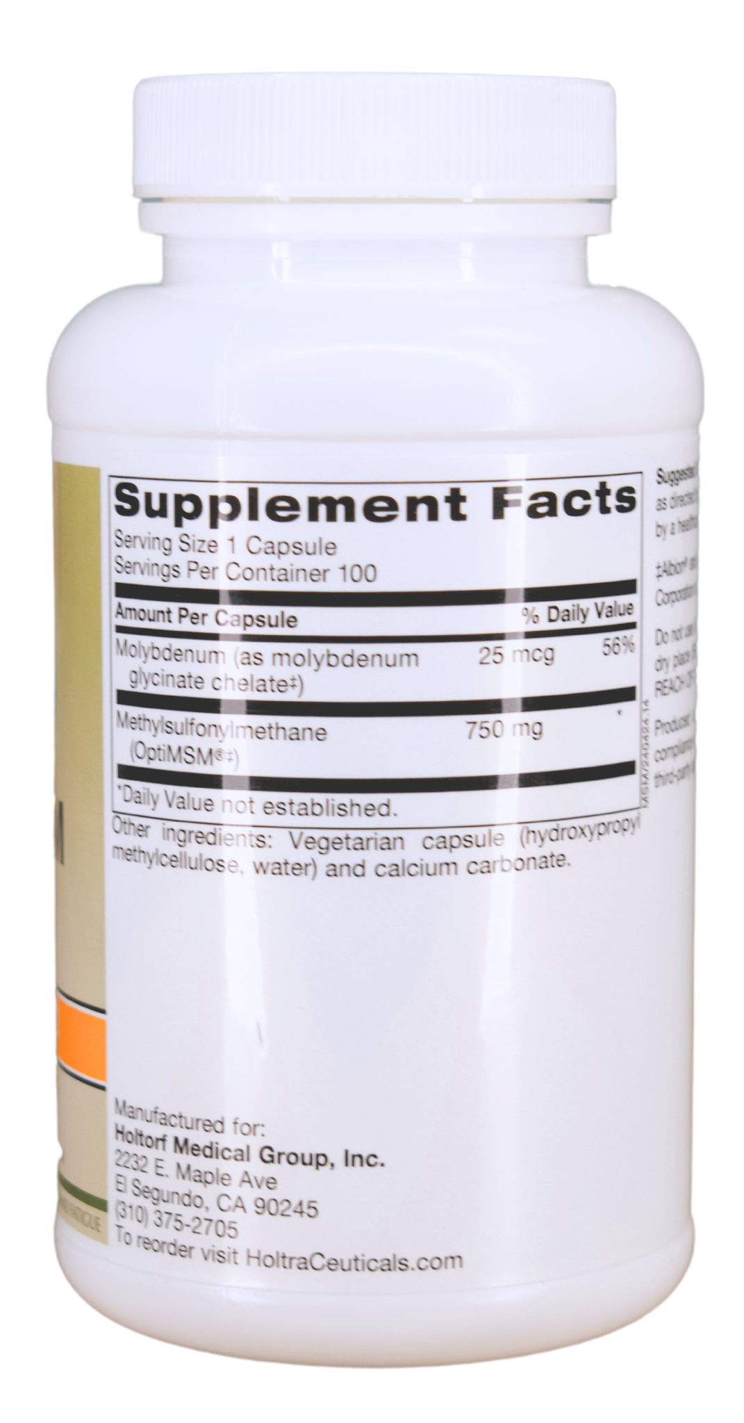 Mythic Msm Mighty MSM – Holtraceuticals