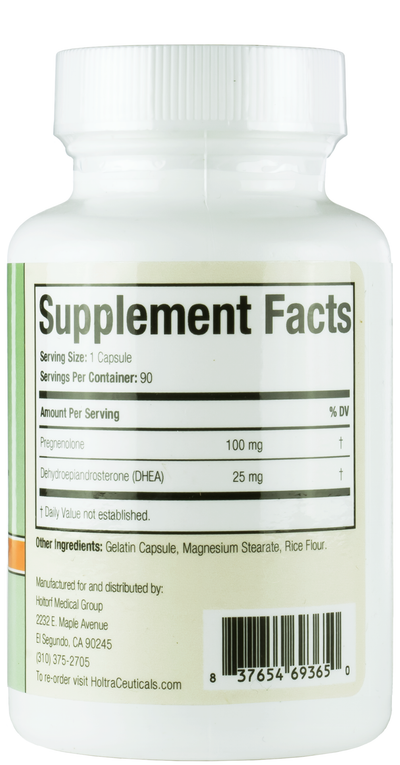 DHEA/Pregnenolone 25mg/100mg